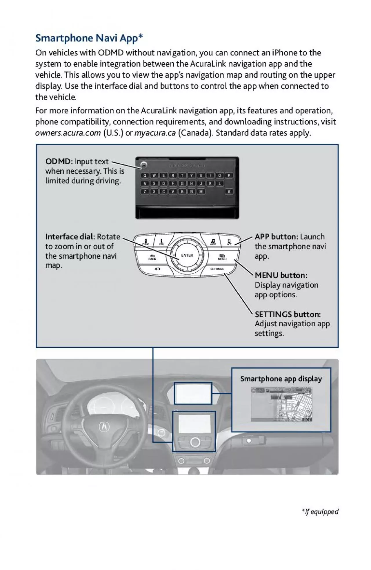 PDF-Smartphone Navi AppOn vehicles with ODMD without navigation you can co