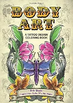 DOWNLOAD  Body Art A Tattoo Design Coloring Book