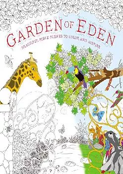 DOWNLOAD  Garden of Eden Coloring Book Beautiful Bible