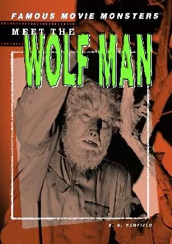 DOWNLOAD  Meet the Wolf Man Famous Movie Monsters