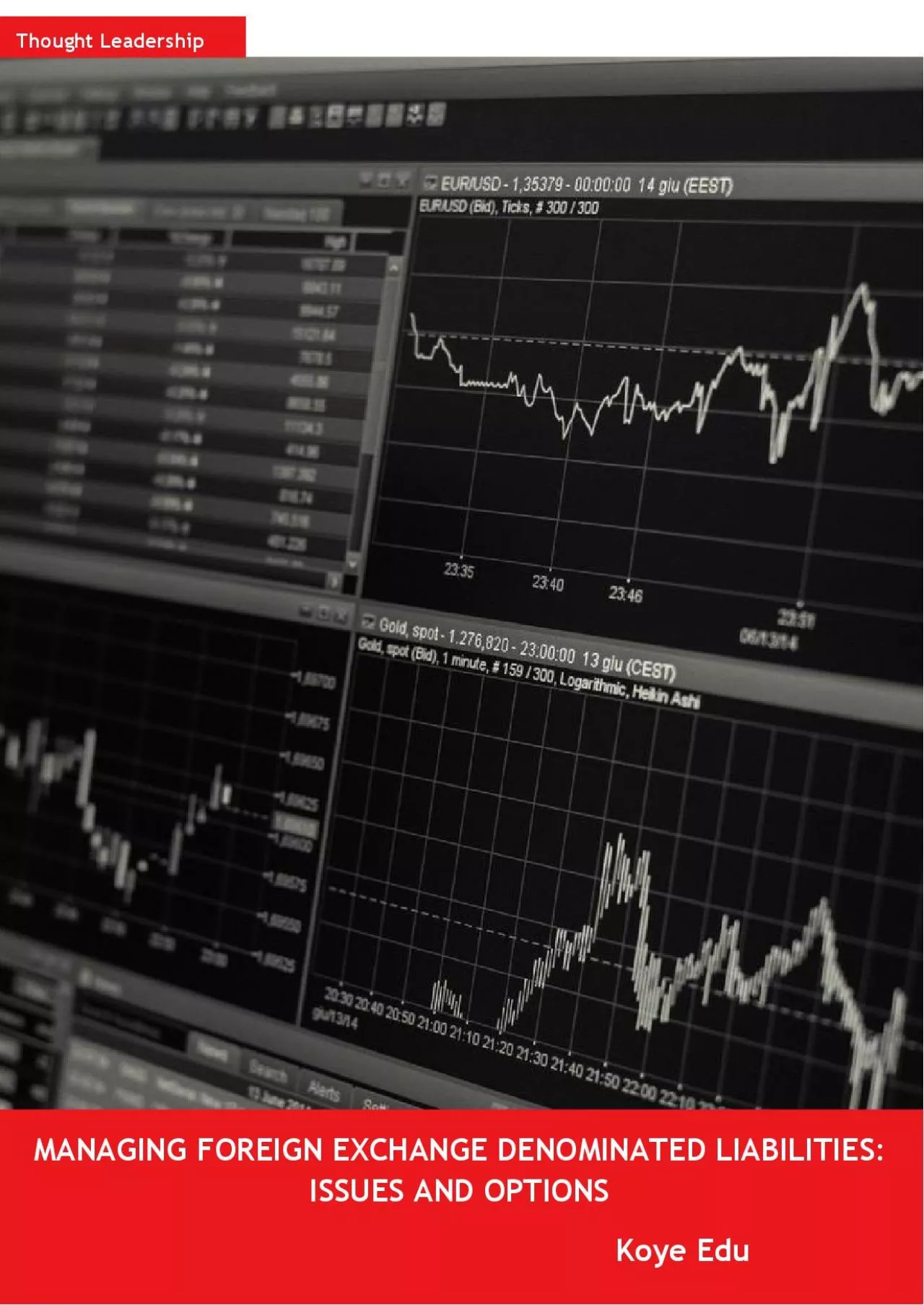 PDF-MANAGING FOREIGN EXCHANGE DENOMINATED LIABILITIES ISSUES AND OPTIONS K