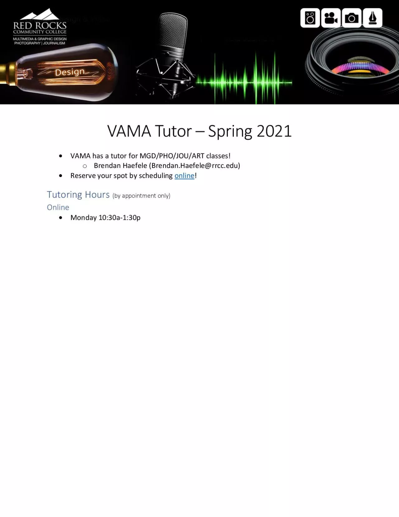 PDF-VAMA has a tutor for MGDPHOJOUART classes