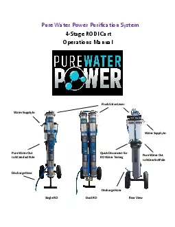 Pure Water Power Purification System