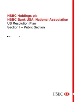HSBC Holdings pic