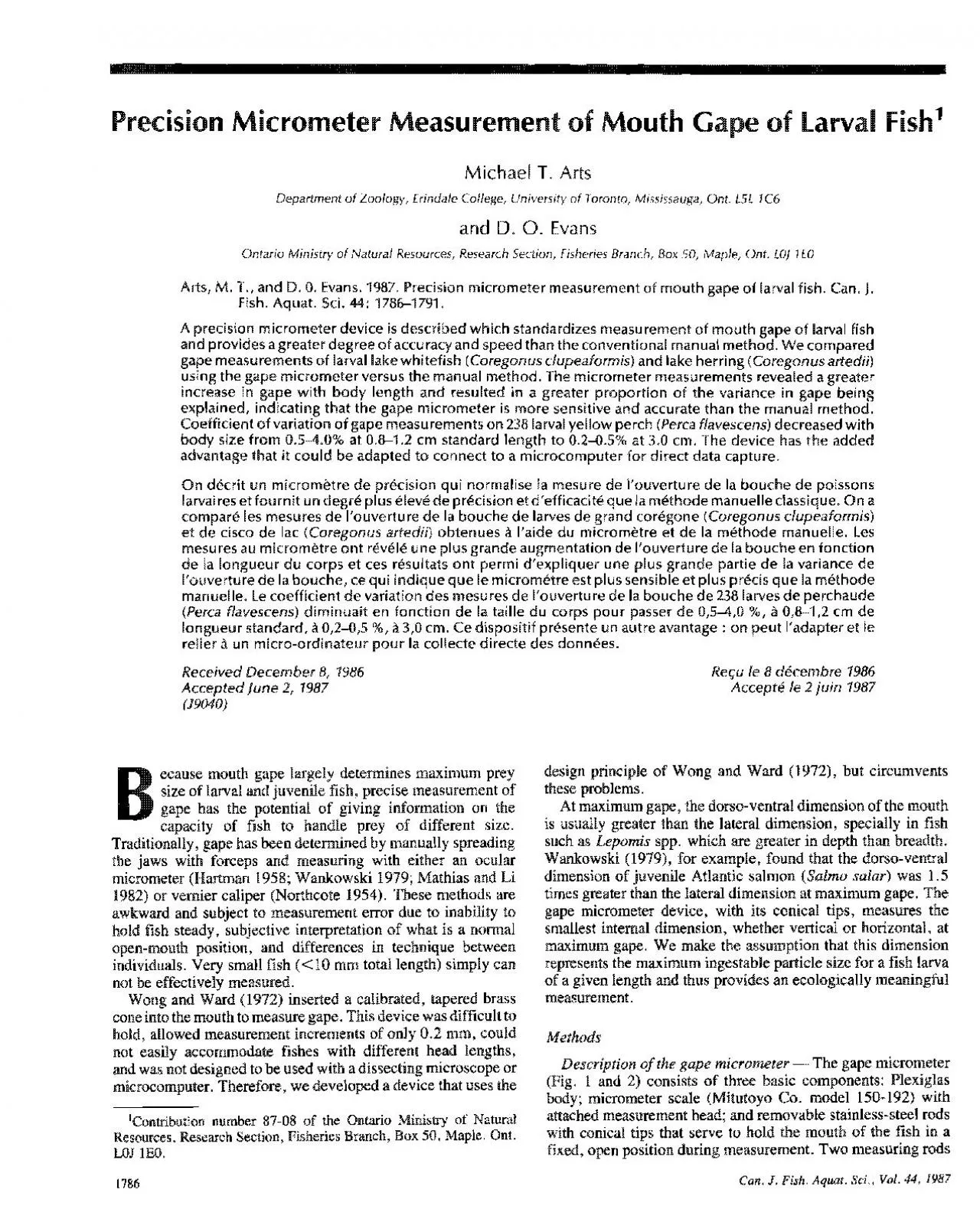 PDF-Gape micrometer showing