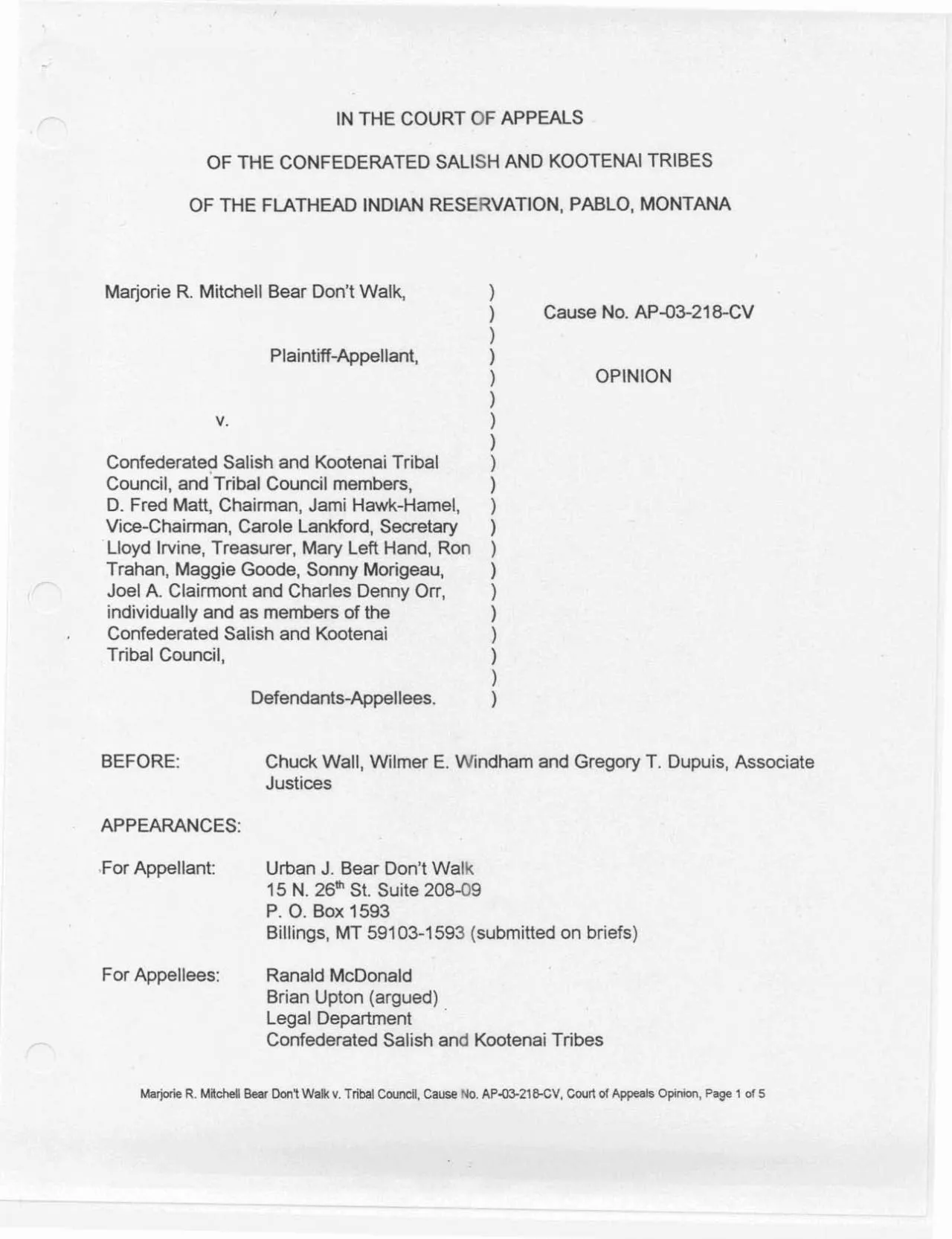 PDF-Box 278 Pablo MT 59855 Opinion by Associate Justice