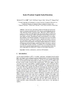 XedePracticalExploitEarlyDetectionMeiningNie1PuruiSu012QiLi3ZhiWang4Li