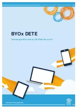 Connecting to BYOx with Device v20