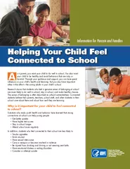 Helping Your Child Feel Connected to School Informatio