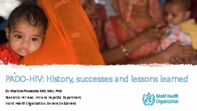 PDF-HIV History successes and lessons learned