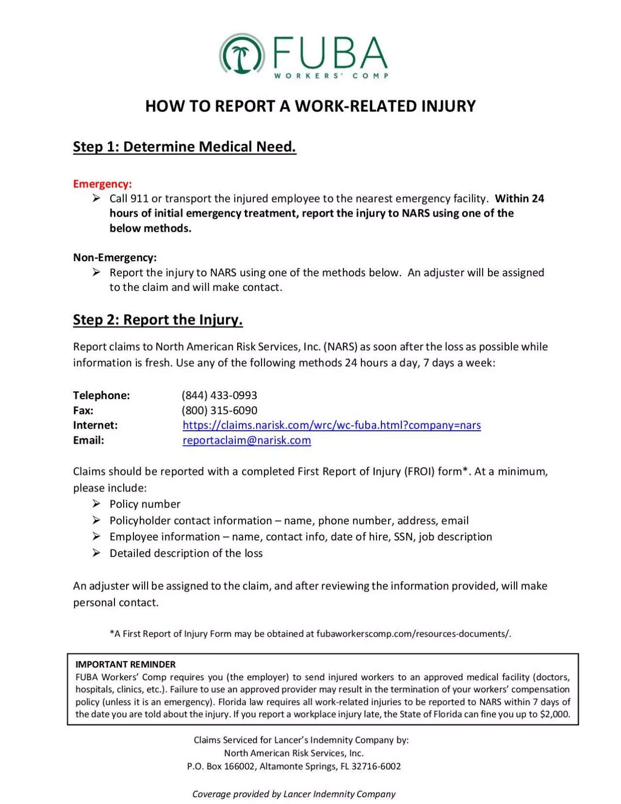 PDF-HOW TO REPORT A WORK