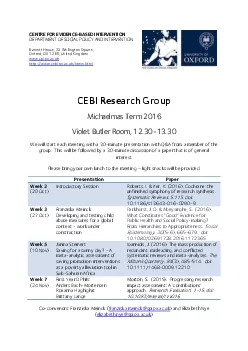 CEBI Research Group