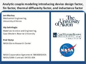Analytic couple modeling introducingdevice design factor fin factor th
