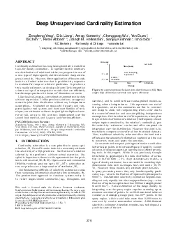 DeepUnsupervisedCardinalityEstimationZonghengYang1EricLiang1AmogKamset