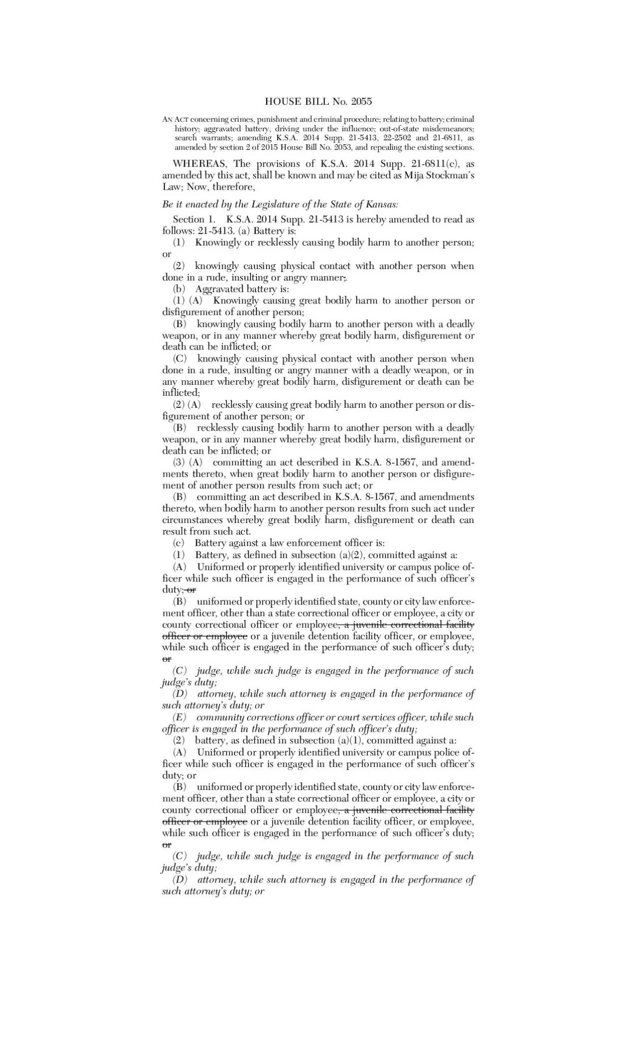 PDF-HOUSEBILLNo2055CTconcerningcrimespunishmentandcriminalprocedurerelatin