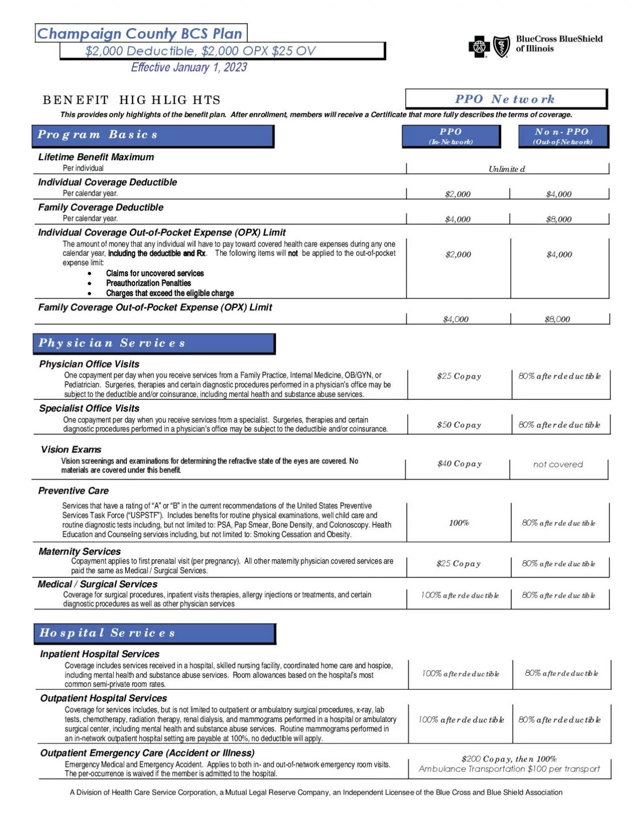 PDF-A Division of Health Care Service Corporation a Mutual Legal Reserve C