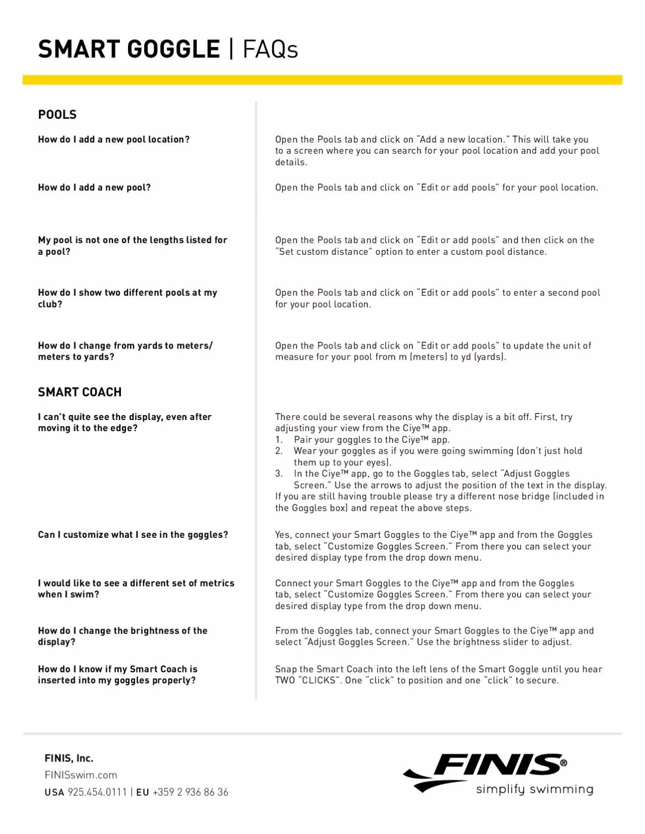 PDF-How do I add a new pool locationHow do I show two different pools at m