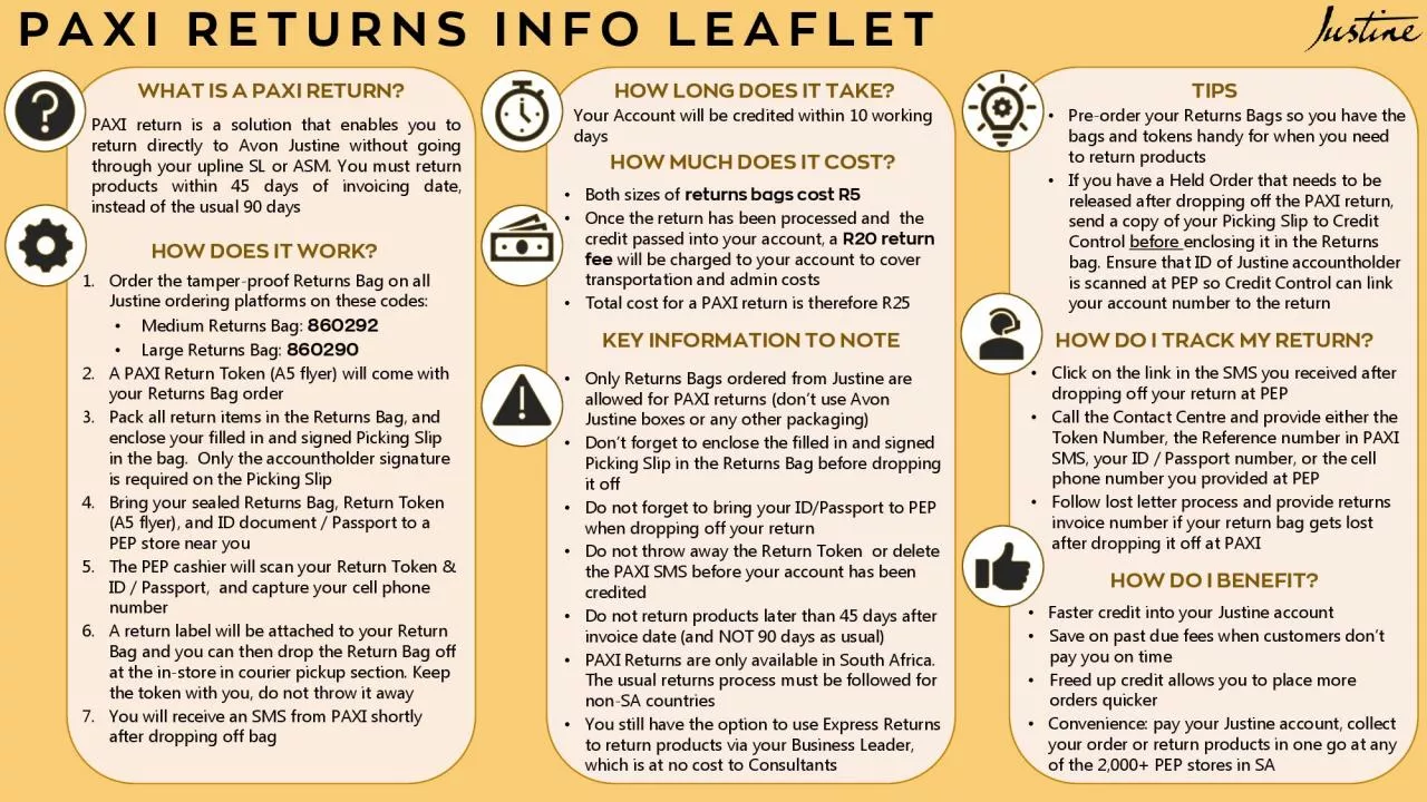 PDF-PAXI RETURNS INFO LEAFLET