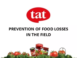 PDF-PREVENTION OF FOOD LOSSES