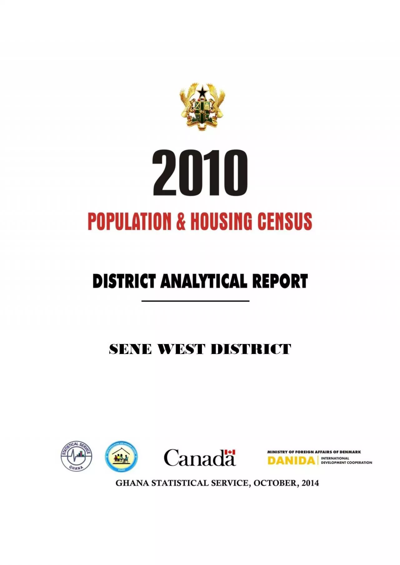 PDF-Copyright c 2014 Ghana Statistical Service