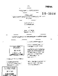 NOORIGINAL121514APPEAL FROMPlaintiffAppellantvsSTEVEN C DAVISDefen