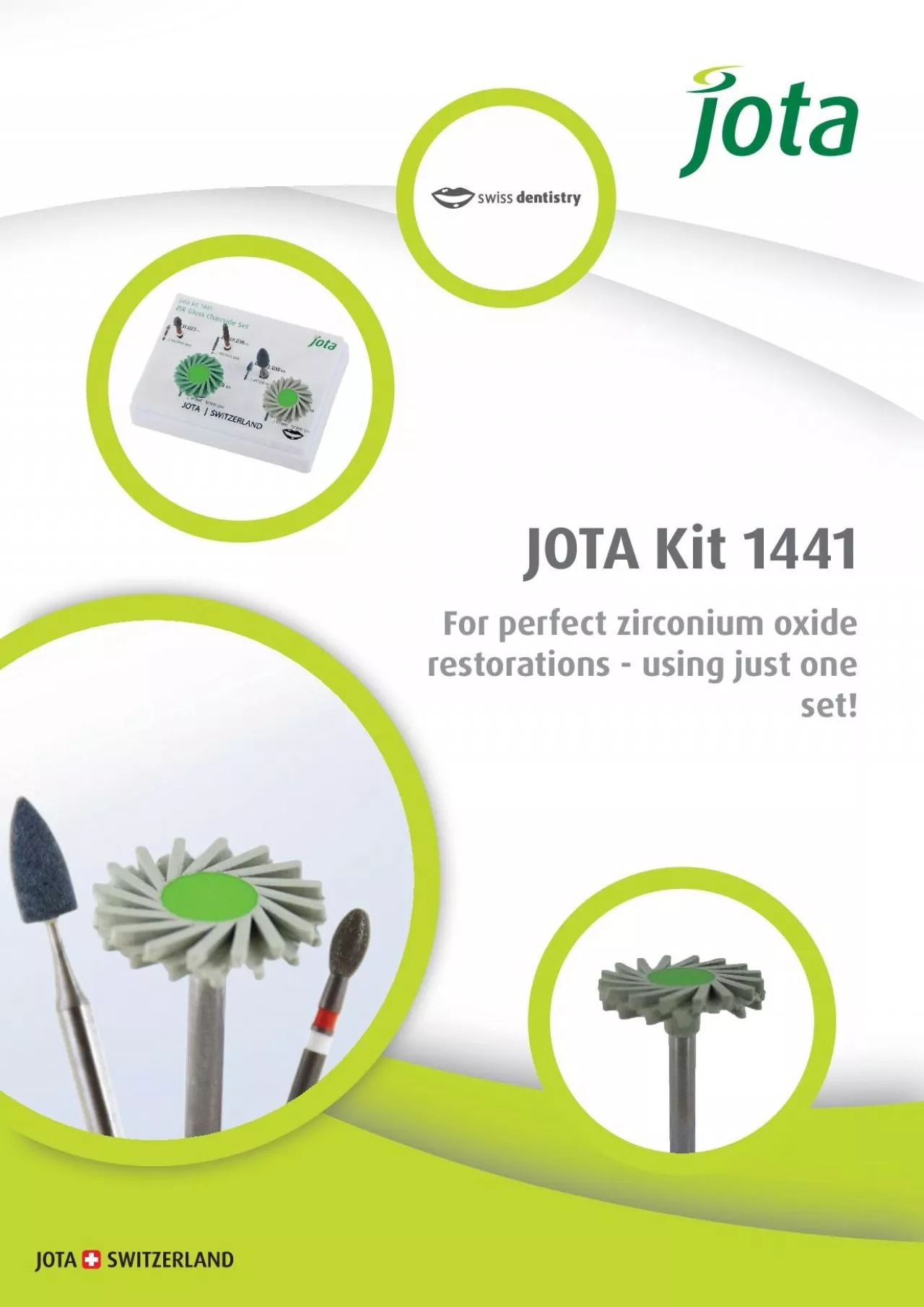 PDF-JOTA Kit 1441 For perfect zirconium oxide restorations using just on