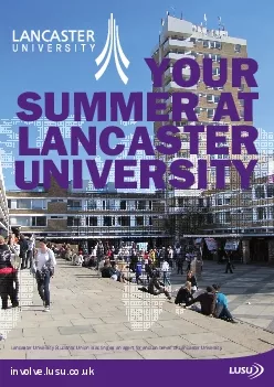 LANCASTERUNIVERSITY