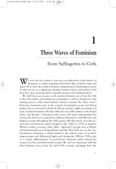 Three Waves of Feminism From Suffragettes to Grrls e n