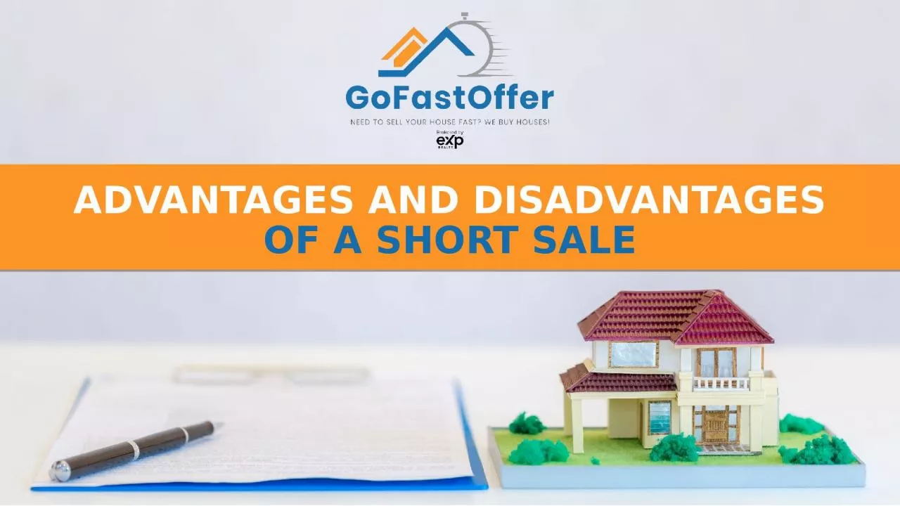 PPT-Should You Consider a Short Sale?