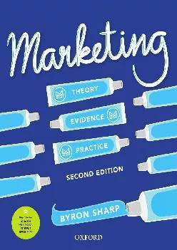 [EPUB] -  Marketing: Theory, Evidence, Practice