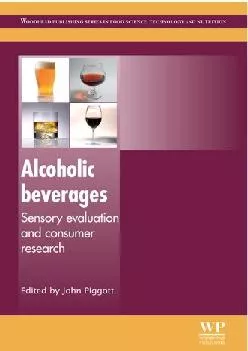 [EBOOK] -  Alcoholic Beverages: Sensory Evaluation and Consumer Research (Woodhead Publishing Series in Food Science, Technology and ...