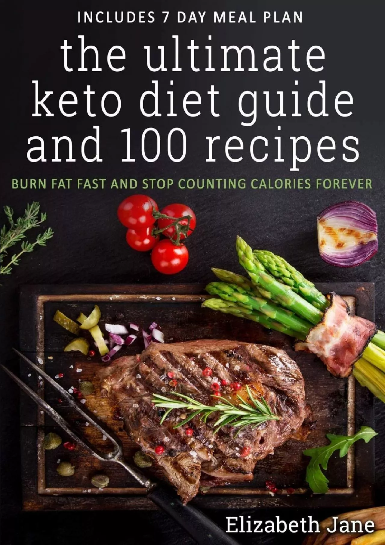 PDF-The Ultimate Keto Diet Guide & 100 Recipes: Bonus 7 Day Meal Planner - Burn Fat Fast &