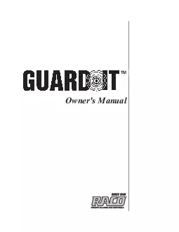 GuardIt Owners Manual