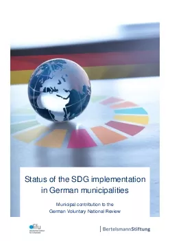 of the SDG implementation