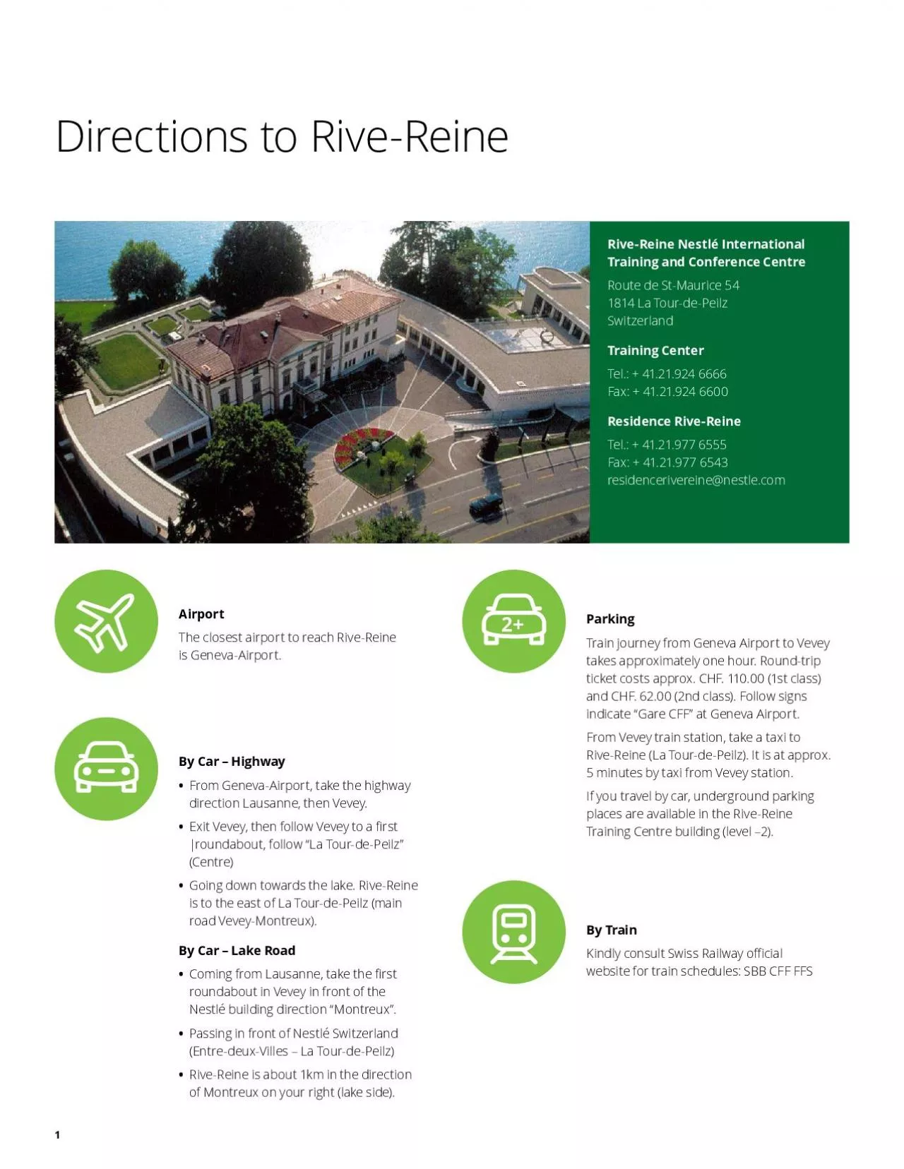 PDF-Directions to RiveReine