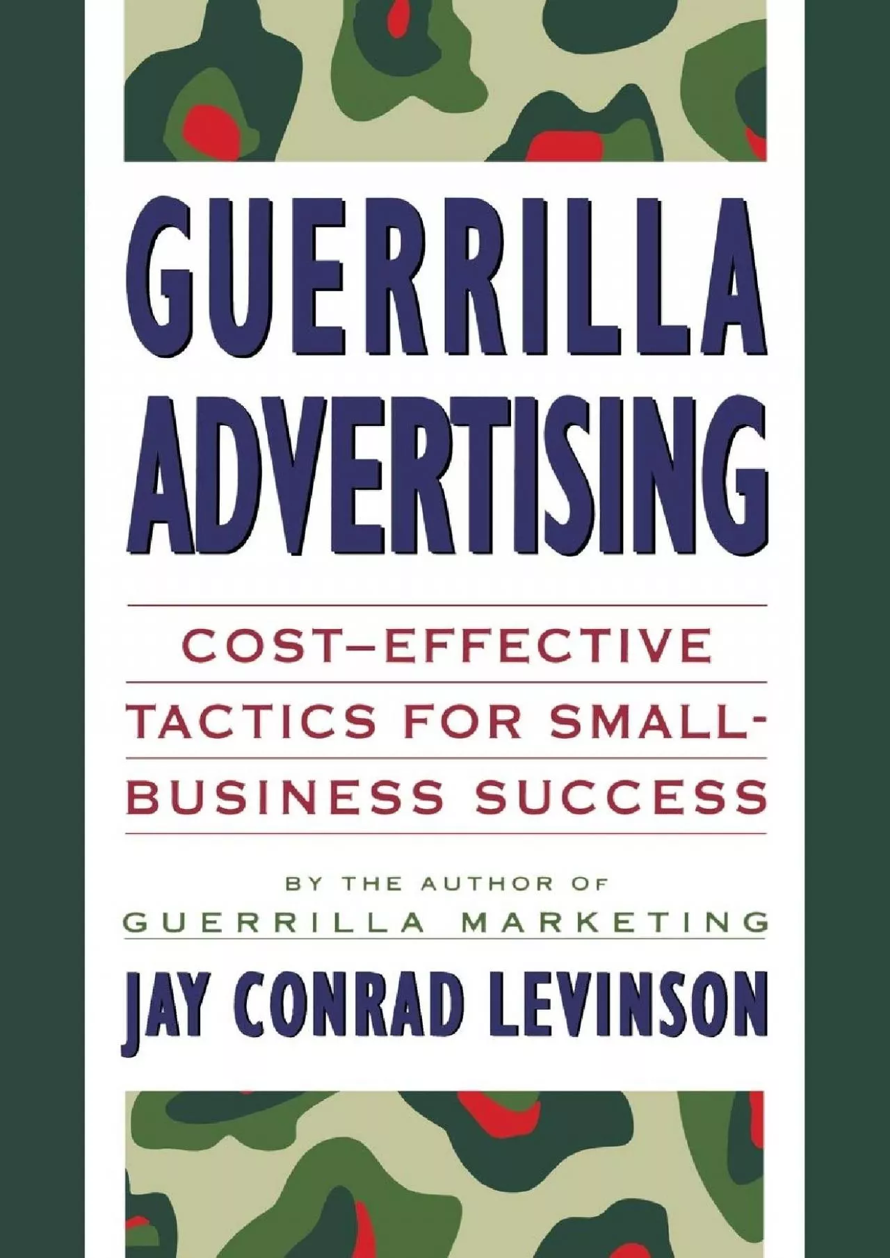 PDF-[EBOOK] - Guerrilla Advertising: Cost-Effective Techniques for Small-Business Success