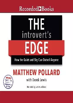 [EBOOK] -  The Introvert\'s Edge: How the Quiet and Shy Can Outsell Anyone