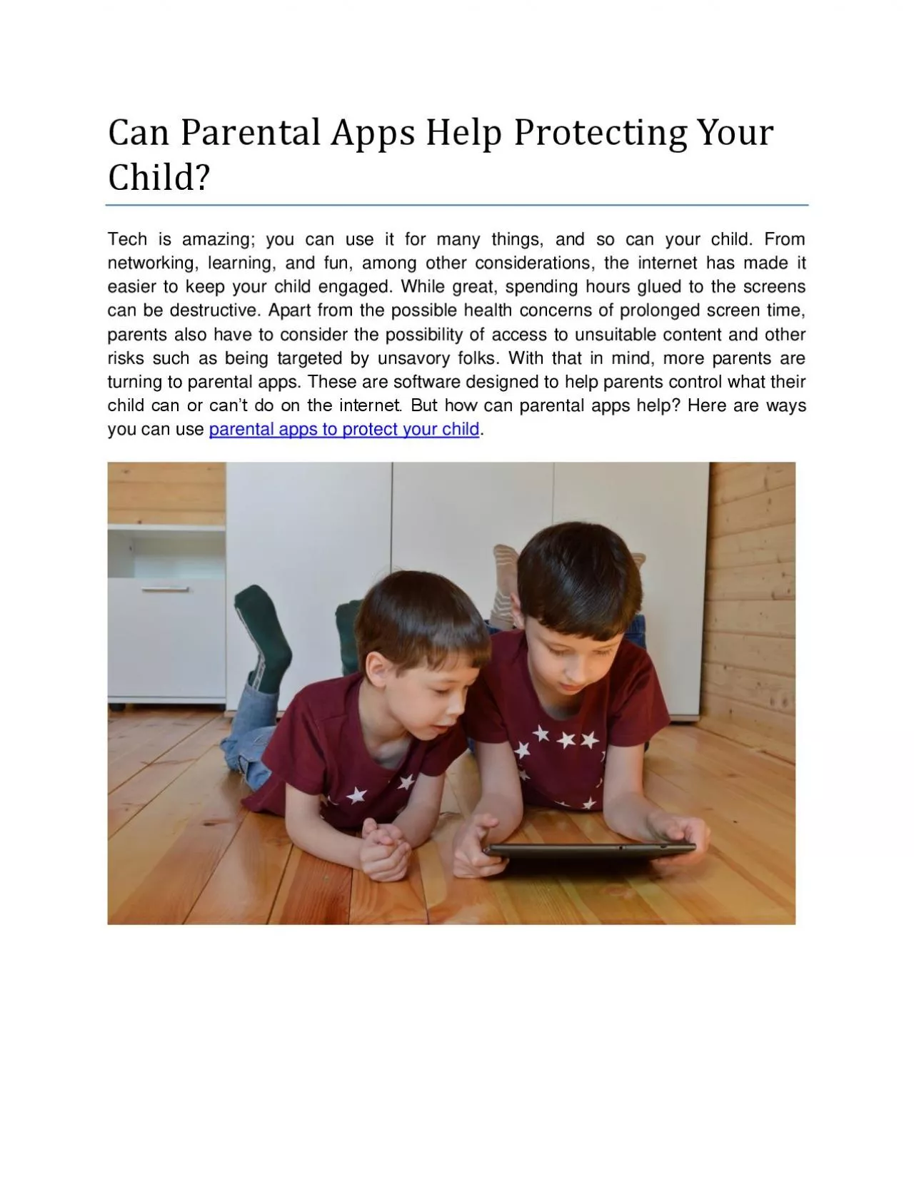 PDF-Can Parental Apps Help Protecting Your Child?