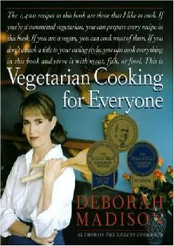 [EBOOK] Vegetarian Cooking for Everyone