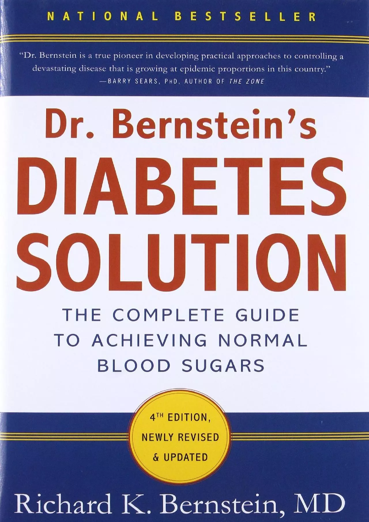 PDF-Dr. Bernstein\'s Diabetes Solution: The Complete Guide to Achieving Normal Blood Sugars