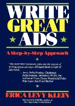 [EBOOK] -  Write Great Ads: A Step-by-Step Approach