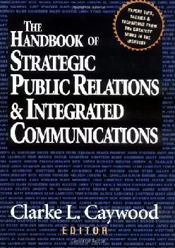 [EBOOK] -  The Handbook of Strategic Public Relations and Integrated Communications