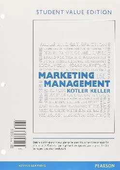 [EPUB] -  Marketing Management, Student Value Edition
