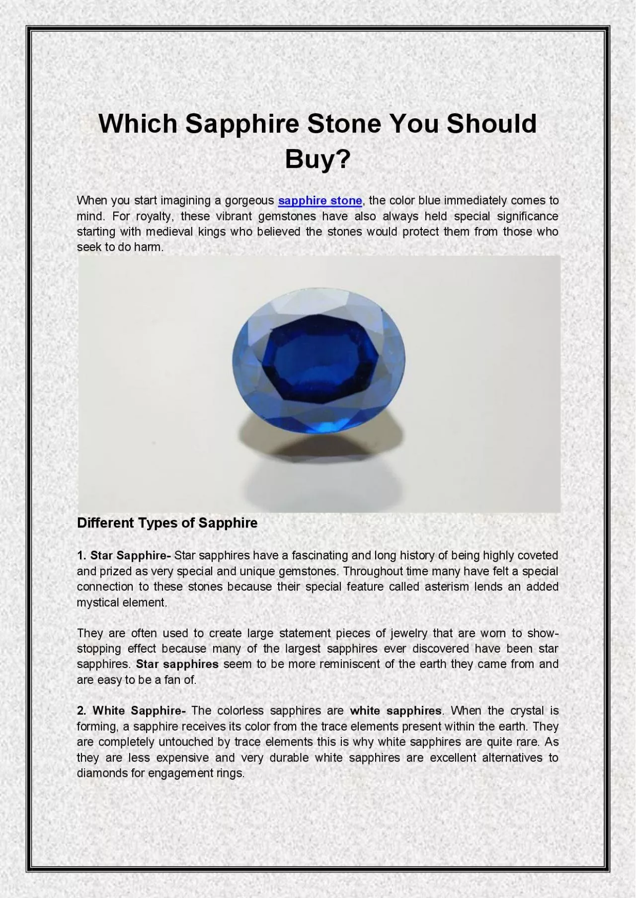 PDF-Which Sapphire Stone You Should Buy?