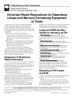 x0000x0000TCEQ REGULATORY GUIDANCEWaste Permits Division377Revised Sep