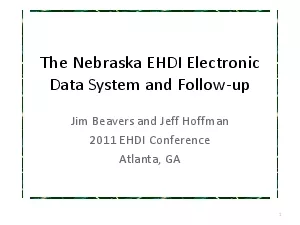 The Nebraska EHDI Electronic