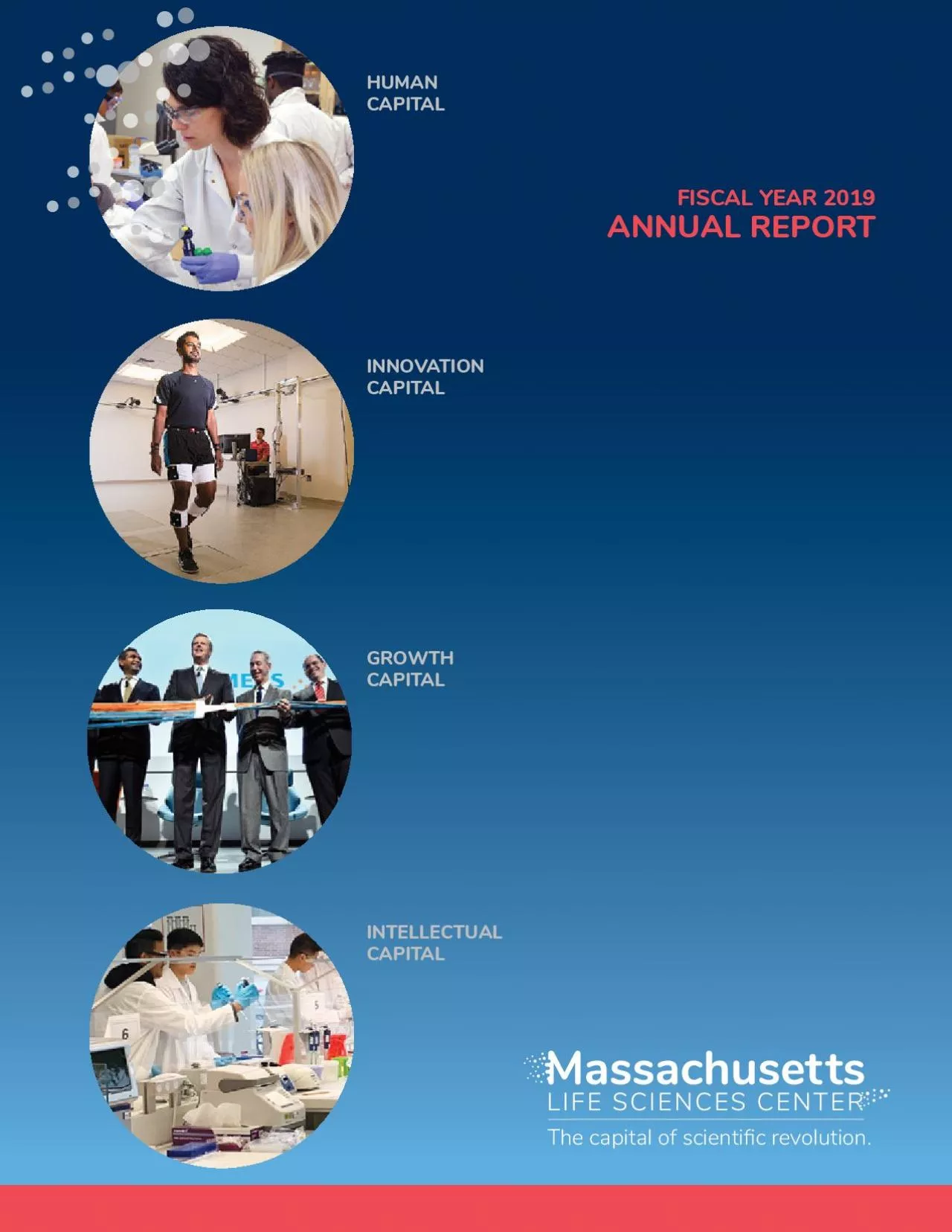 PDF-Fiscal Year 2019 Annual Report Massachusetts Life Sciences Center