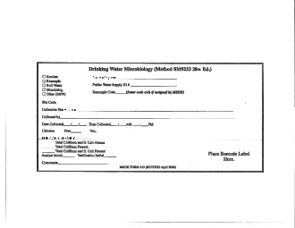 x0000x0000MS Public Health Laboratory REQApril 2008 RevisionPage of Re