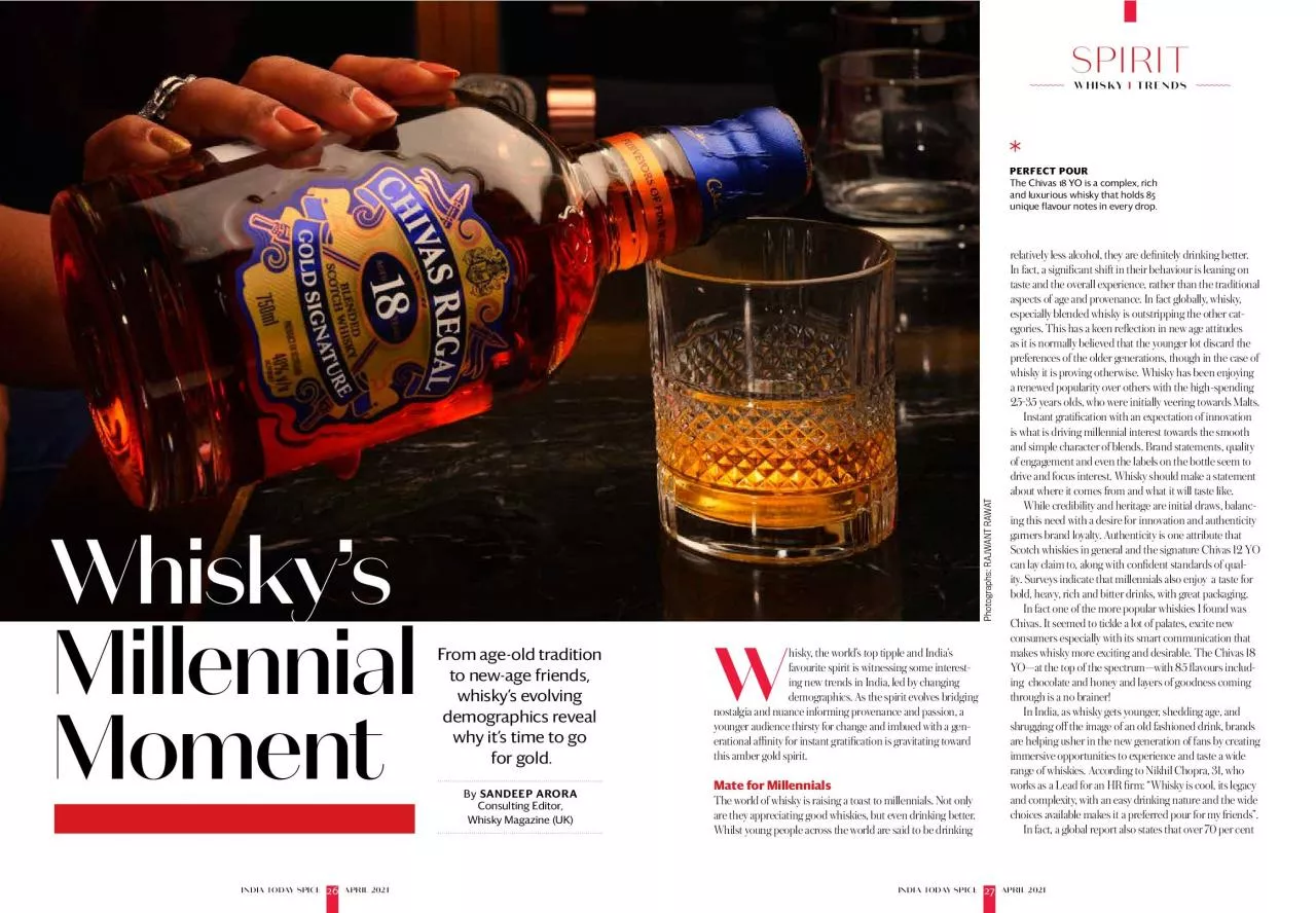 PDF-hisky the world146s top tipple and India146s favourite spirit is witne