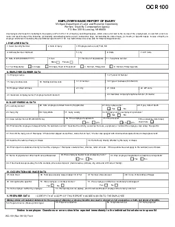 If you are using this form as a replacement for the Form 301 to docume